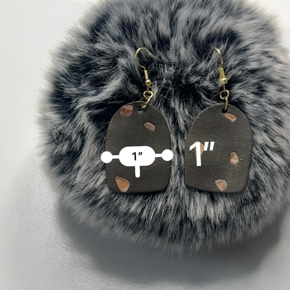 Polymer clay earrings - Picture 4 of 5